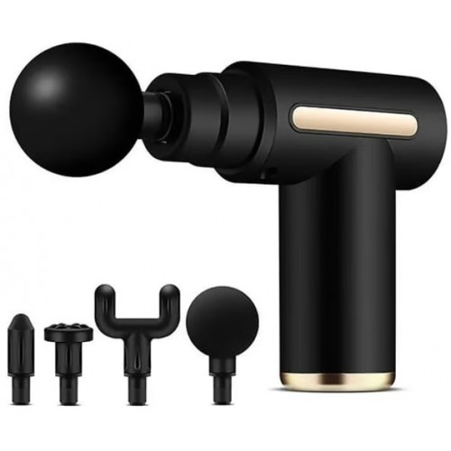 Mini Massage Gun Συσκευή Μασάζ για το Σώμα με 4 Κεφαλές  JY-311