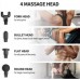 Mini Massage Gun Συσκευή Μασάζ για το Σώμα με 4 Κεφαλές  JY-311