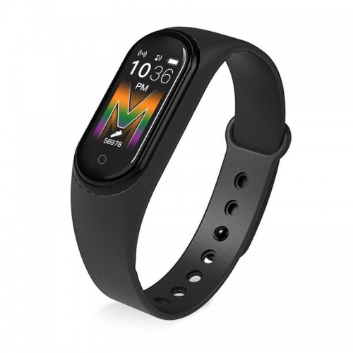 M5 Smart Band Ρολόι Bluetooth Smartwatch με Καταγραφή Βημάτων, Ύπνου & Καρδιακών Παλμών 